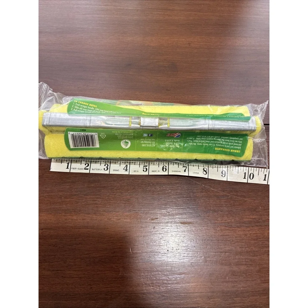Libman Roller Mop Refill Nitty Gritty Sponge Head foam replacement. Made in USA